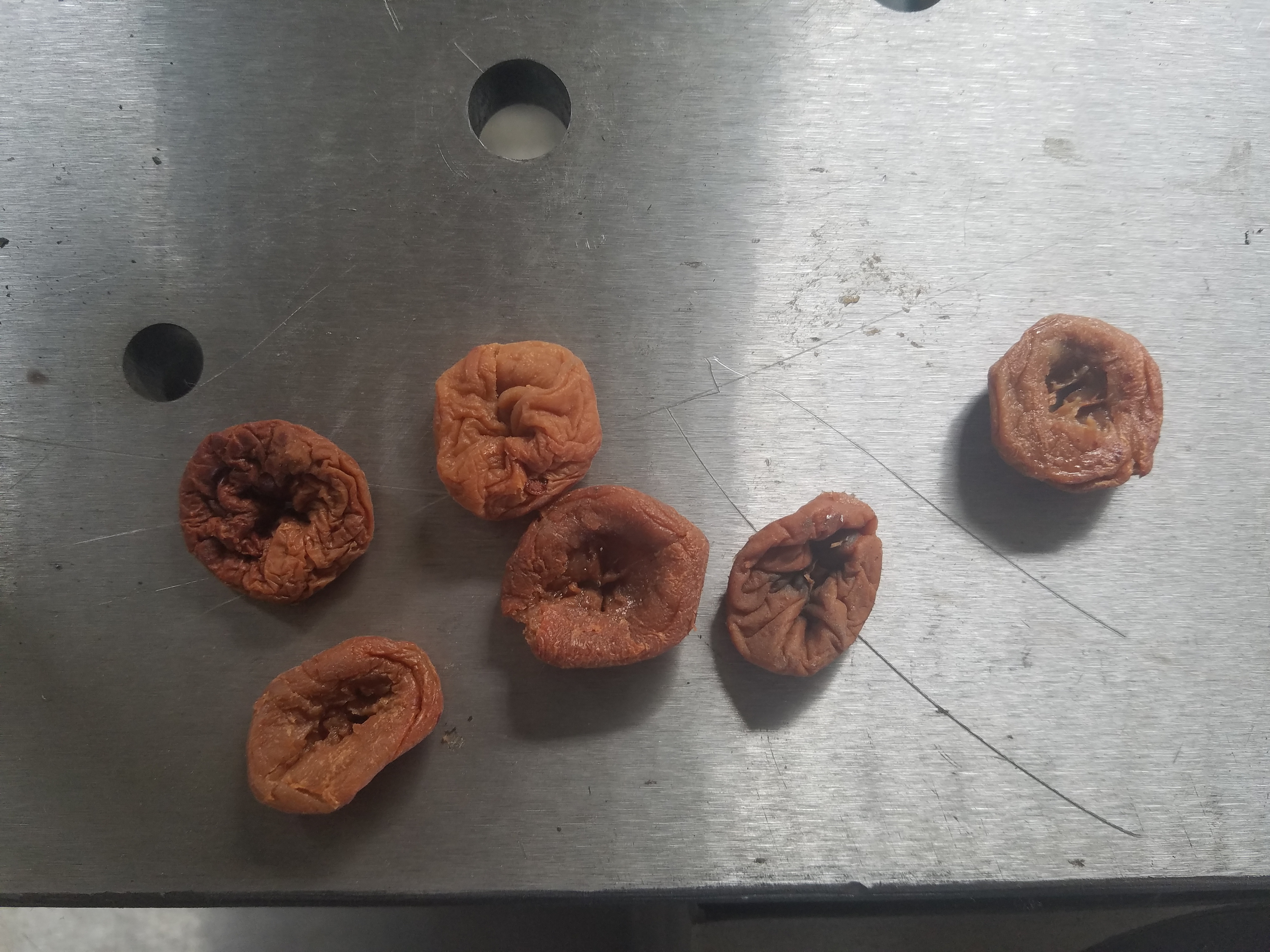 梅饼去核机设备实拍
