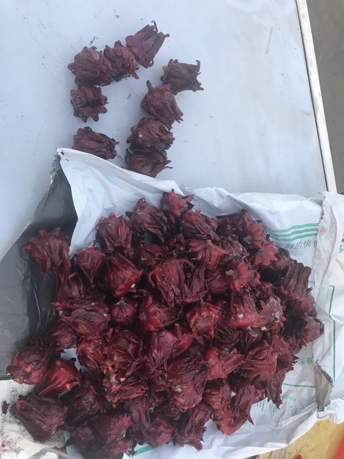玫瑰茄去核机设备实拍