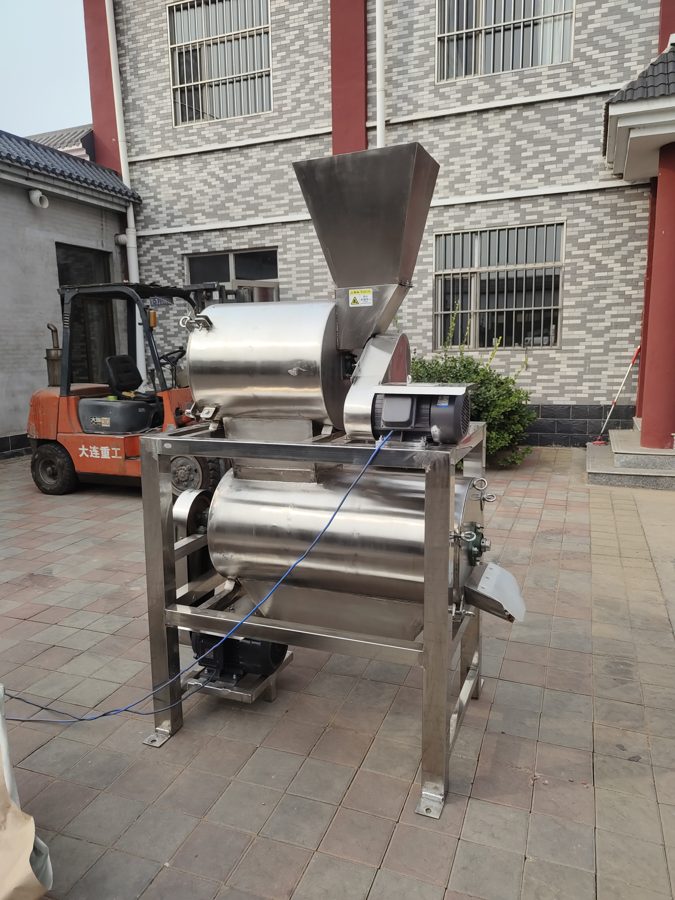 酸枣核肉分离机设备实拍